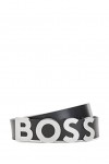 BOSS Ceinture Bold de 3,5 cm, Open Brown242, 55 Femme