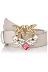 Pinko Love Berry H4 Belt VIT.Soie Je Ceinture, I30q_Gris Pingouin Antique Gold, XS Femme