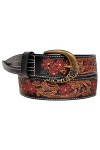 Ceintures en cuir MICHUR Flora pour hommes, ceintures en cuir pour homme, ceintures en cuir, dans les couleurs noir, rouge et