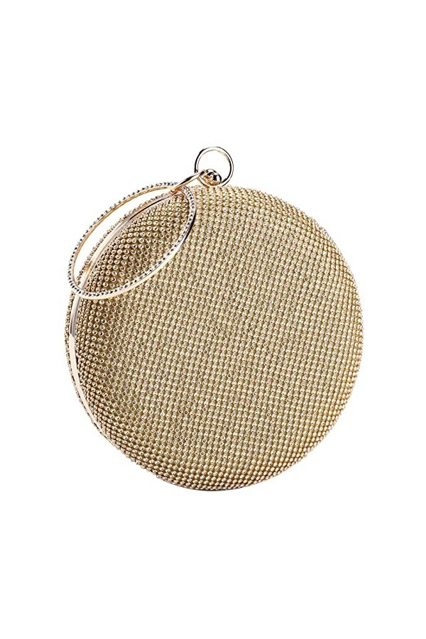 BAIGIO Strass Embrayage Sacs a Main pour Femmes Sacs de Soiree Sparkly Purse Bling Wedding Clutch Glitter Crossbody Sac a Ban