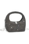 BAIGIO Strass Embrayage Sacs a Main pour Femmes Sacs de Soiree Sparkly Purse Bling Wedding Clutch Glitter Crossbody Sac a Ban