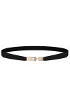 Giantree Ceinture Extensible Ceinture pour Femme, Ceinture Fine Réglable pour Femme Ceinture en Cuir Mode été Ceinture Fine p