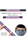 GHEART Ceinture Sans Boucle, Ceinture Élastique Invisible, Ceinture Ajustable Sans Boucle, pour Jeans Pantalons Jupes-Elastiq