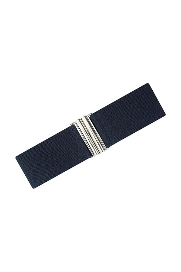 Ro Rox Florence Vintage Large Ceinture dinfirmière Années 1950 rétro élastiquée - blanc L 