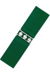 Ro Rox Ceinture Large De Rétro Vintage Élastiquée - De Nombreuses Couleurs - Taille 36-56 - Vert - M