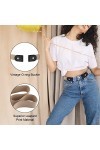 SIOPPKIK Confort Ceinture Élastique Pour Femmes Hommes Sans Boucle Sans Bosse Ceinture Invisible Cadeau De Vacances