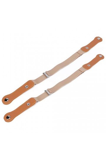 Zerodis Ceinture de taille, 2 pièces ceinture réglable unisexe sans boucle ceinture extensible pour femmes hommes enfants 100