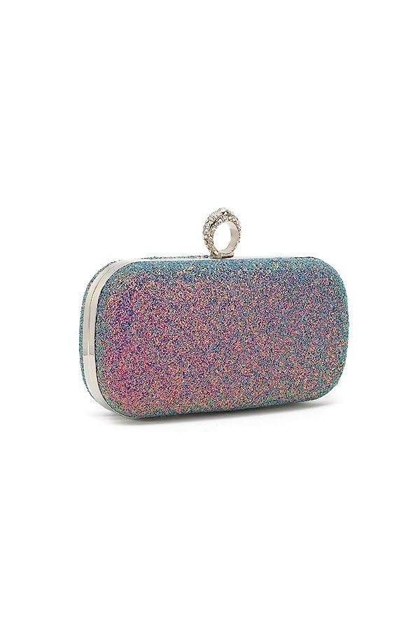 LHHMZ Pochettes à paillettes pour femmes Sac de mariage classique Sac de fête élégant