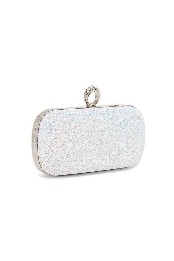 LHHMZ Pochettes à paillettes pour femmes Sac de mariage classique Sac de fête élégant