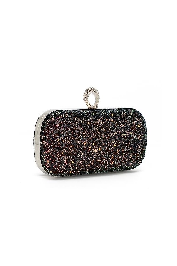 LHHMZ Pochettes à paillettes pour femmes Sac de mariage classique Sac de fête élégant