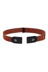 GHEART Ceinture Sans Boucle, Ceinture Élastique Invisible, Ceinture Ajustable Sans Boucle, pour Jeans Pantalons Jupes-Elastiq