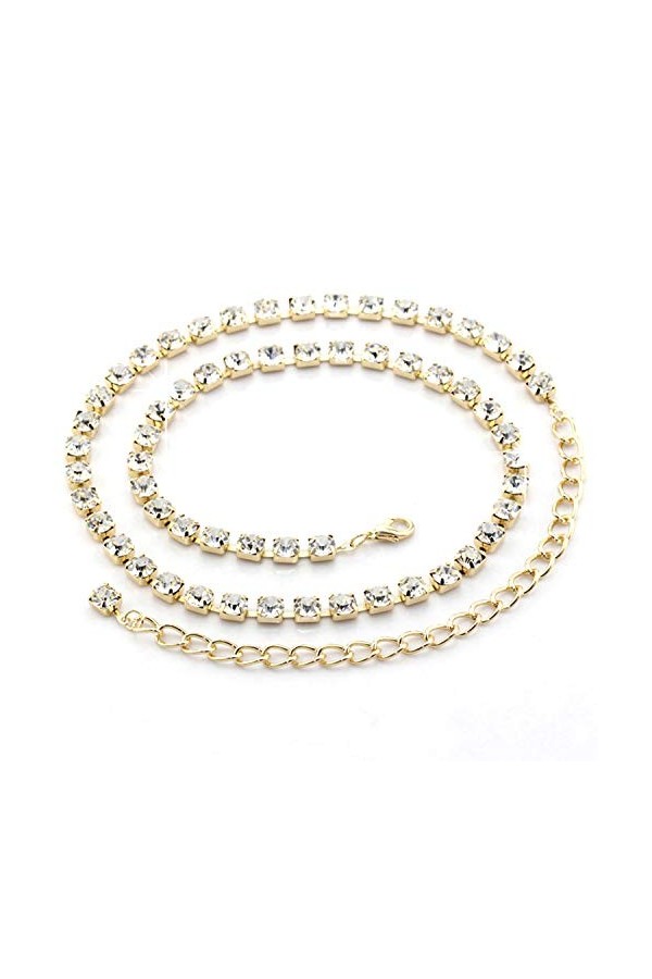 Wedding Decor - Ceinture - Femme or doré Large