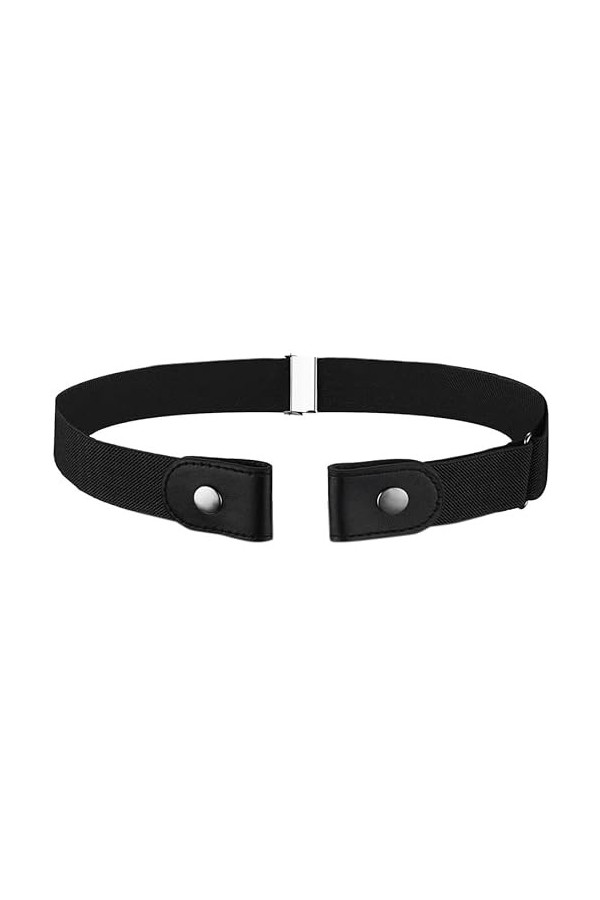 GHEART Ceinture Sans Boucle, Ceinture Élastique Invisible, Ceinture Ajustable Sans Boucle, pour Jeans Pantalons Jupes-Elastiq