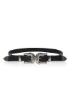Trimming Shop - Ceinture - Femme Noir noir - Argenté - Medium
