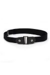 LIUJZZJ Ceinture élastique Invisible Ceinture extensible pour les femmes/hommes Plus de Santé pour la Ceinture élastique sans