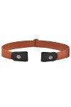 TBSCWYF Ceinture Extensible sans Boucle Ceinture Femme & Homme Élastique Invisible Ceinture Unisexe Réglable Dégagement Rapid