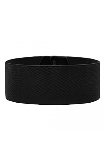 GRACE KARIN Robe Ceinture Ceinture Pour Femmes Large Extensible Taille Cinch Ceinture Snap-Button Corset Ceinture Noir XL