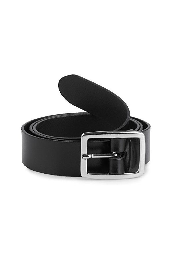 Merry Style Ceinture en Cuir Véritable Femme D41 Rose, 90 cm Longueur totale 109 cm 