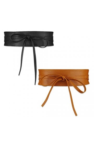 Ceinture Large à NœUd Noué Femme Ceinture Large OrnéE éLastique Convient Aux Robes, Chemises, Accessoires Simples Et Polyvale