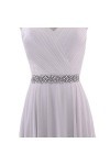 TOPQUEEN Ceinture de mariée ceinture de mariée ceinture de mariage ceinture de mariage ceinture de mariée pour mariage - Blan