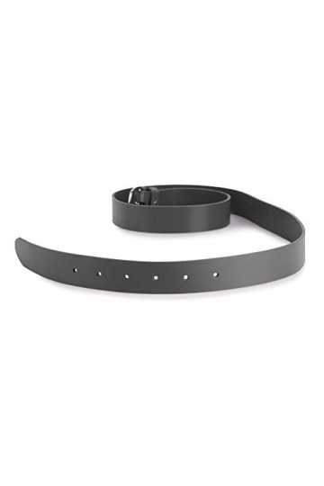 Merry Style Ceinture en Cuir Véritable Femme D41 Graphite, 95 cm Longueur totale 114 cm 