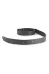 Merry Style Ceinture en Cuir Véritable Femme D41 Graphite, 95 cm Longueur totale 114 cm 
