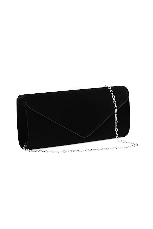 OSDUE Sac de Soirée Pochette, Pochette Enveloppe Sac de Soirée pour Femme, Sac à Main de Soirée Etincelant pour Soirée, Maria