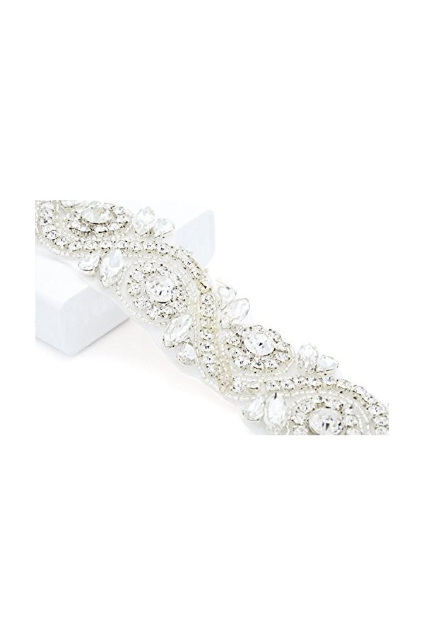 ShinyBeauty Ceinture de mariée ceinture de mariage ceinture de mariée femmes ceinture strass ceinture ceintures pour robes ce