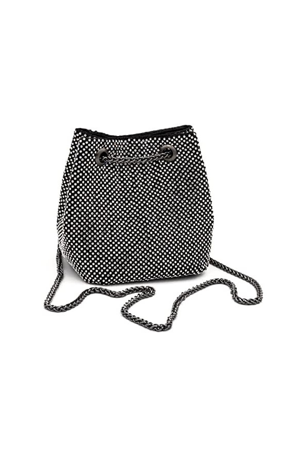 Colours & Beauty Pochette Champagne pour Soirée | Mini Sac à Main de Mariage | Bandouliere Femme | Élégant Bourse de Ceremoni