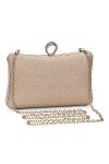 UBORSE Sac de Soirée Pochette Mariage en Paillettes Brillant Sac à Main Femme en Bandoulière Chaîne Démontable Superbe Cadeau
