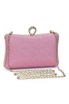 UBORSE Sac de Soirée Pochette Mariage en Paillettes Brillant Sac à Main Femme en Bandoulière Chaîne Démontable Superbe Cadeau