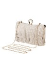 UBORSE Sac de Soirée Pochette Mariage en Paillettes Brillant Sac à Main Femme en Bandoulière Chaîne Démontable Superbe Cadeau