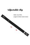 Laughhe 2 Pièces Ceinture Femme Homme Réglable, Ceinture Sans Boucle, Ceinture pour Jeans Pantalon Robe, Ceinture Élastique I