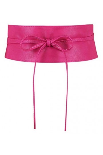 Frentree Ceinture femme, large ceinture portefeuille Obi avec laçage