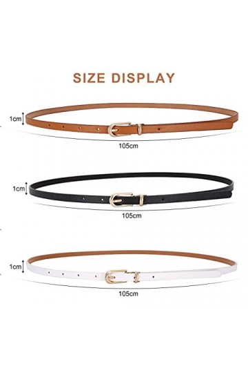 BEIIEB brun pour pantalons, robes, jeans, peuvent être utilisés longtemps, Blanc.