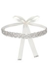 Amaxiu Ceinture de mariage en strass de mariée fabriquée à la main pour femme, ceintures en cristal scintillantes pour femme,