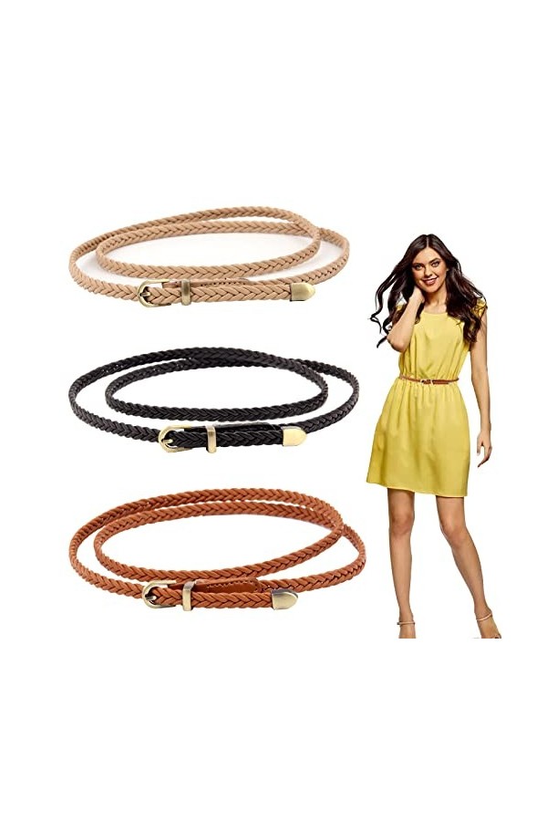 Mnixy 1 Ceinture, Kaki, L Femme