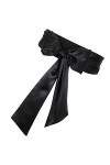 THATSRAD Ceinture Noeud Papillon Femme 250*10cm Ceinture Élastique Femmes Noeud Papillon Ceinture Ceinture avec Noeud Papillo