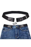 shajiahao Ceinture Extensible Sans Boucle, Ceinture Extensible pour Femmes,Ceinture Élastique Invisible, Ceinture Femmes Homm