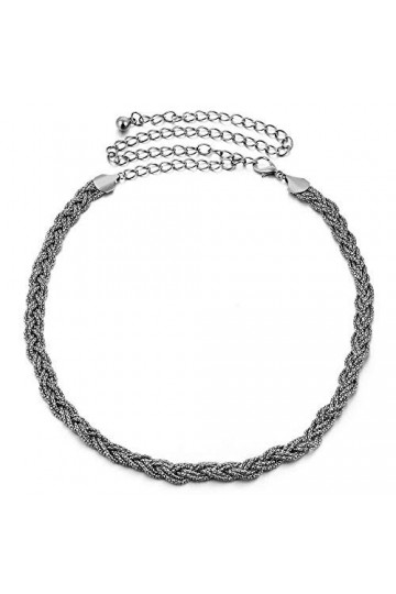 118cm Strass Ceinture pour Femmes Dames Filles Diamant / Diamant avec élégant Fermoir Boucle Ceinture Accessoire Mode pour Dé