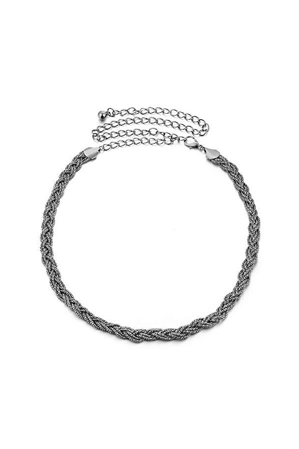 118cm Strass Ceinture pour Femmes Dames Filles Diamant / Diamant avec élégant Fermoir Boucle Ceinture Accessoire Mode pour Dé