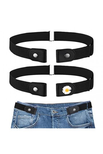 SCJJZ ceinture femme,ceinture elastique femme,ceinture sans boucle homme,Ceinture invisible sans boucle pour femme sans trace