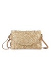 LHHMZ Pochette en Paille pour Femme Sacs à Main dété Sacs à bandoulière tissée de Plage