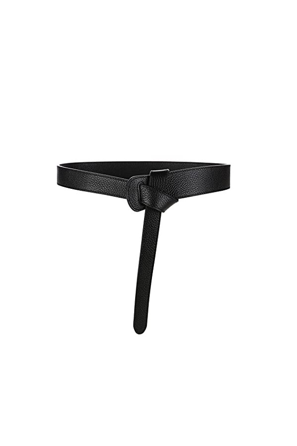 Aabellay Corset en cuir synthétique pour femme - Ceinture rétro nouée avec nœud papillon - Style boho - Costume dHalloween -