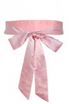 TeeYee Ceinture Satin Obi Ceinture Classique pour Femme Fille 170cm L, Rosa 