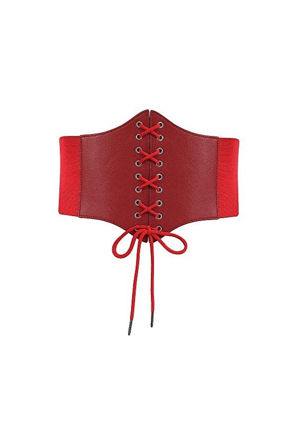 GANMFOYC Ceinture pour femmes larges Corset élastiques ceintures pour guêpes ceintures en cuir ceintures pour femmes robes Go