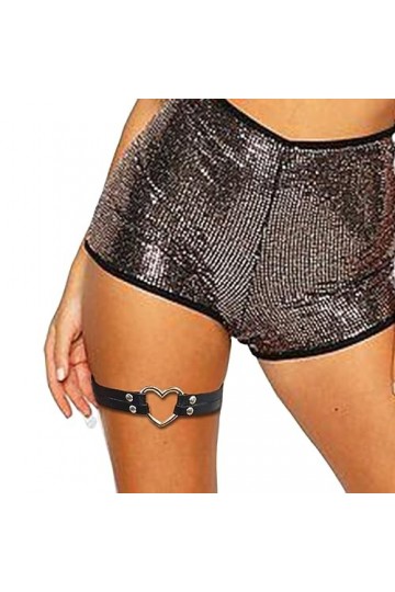 Ushiny Punk femmes ceintures en cuir corps ceinture Halloween accessoires Rave tenue pour femmes et filles