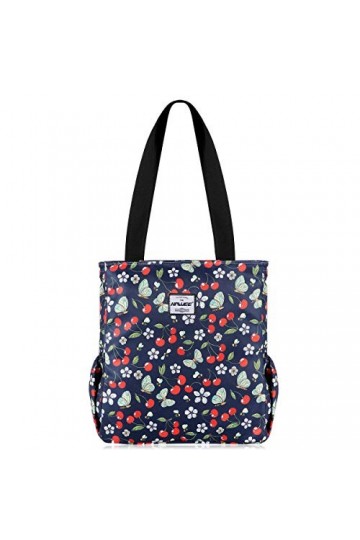 HAWEE Mode Femme Sac à Bandoulière Grande Capacité Sac Dépaule Léger Sac Fourre-Tout avec Zip Loisir Sac à Provisions Imperm