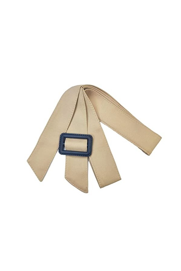 Tainrunse Dame Ceinture Dame Robe Trench-Coat Large Ceinture Accessoire De Mode Décoratif Noir 170 cm