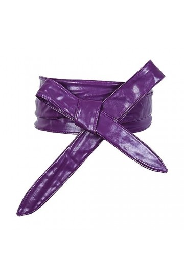 Mymyguoe Ceinture à enrouler pour femme - Large ceinture à lacets - Corset - Taille élastique - Ceinture extensible pour robe